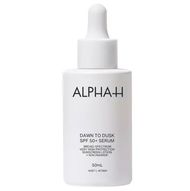 Alpha-H Dawn To Dusk SPF 50+ Serum with Niacinamide