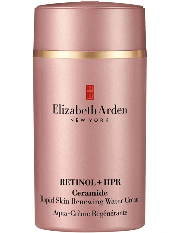 Elizabeth Arden Retinol and HPR Ceramide Water Cream.