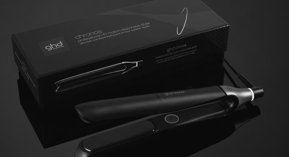 ghd Chronos Classic Styler In Black.