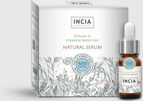 INCIA Natural Eyebrow and Eyelash Care Serum