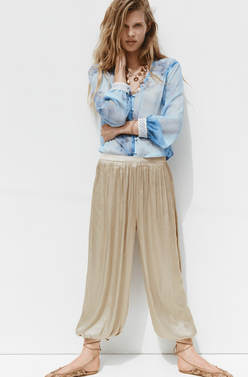 balloon pants, bomber trousers