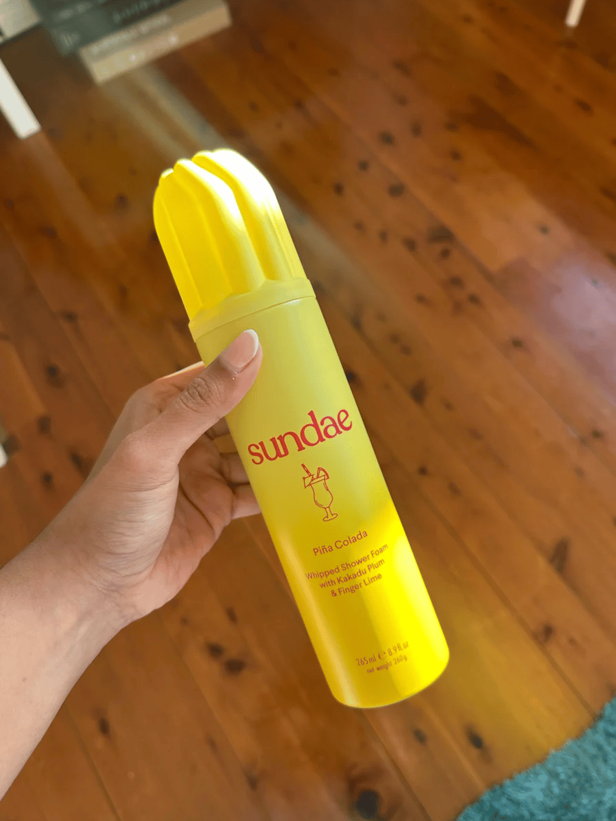 Sundae Whipped Shower Foam in Piña Colada