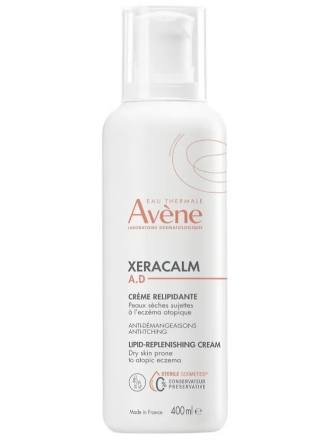 Avène XeraCalm A.D Lipid-Replenishing Cream.