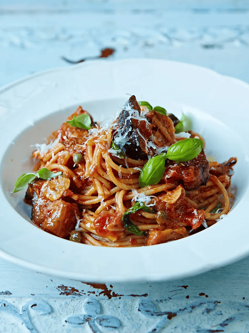 Spaghetti Alla Norma.