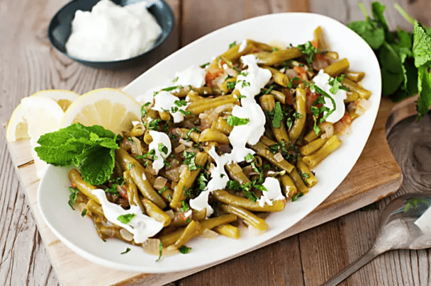 Turkish-Style Braised Green Beans.