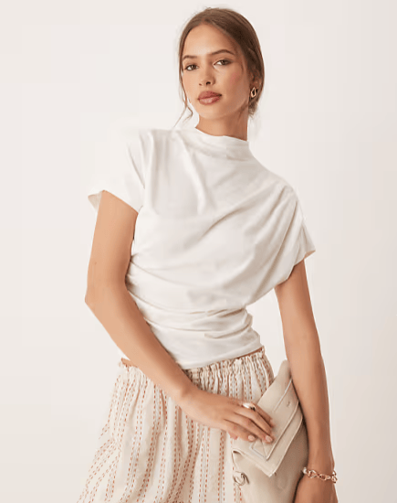 high neck top from Asos