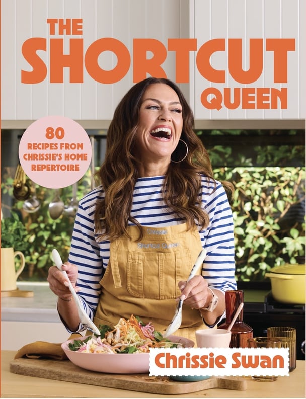 the shortcut queen cookbook recipebook by chrissie swan