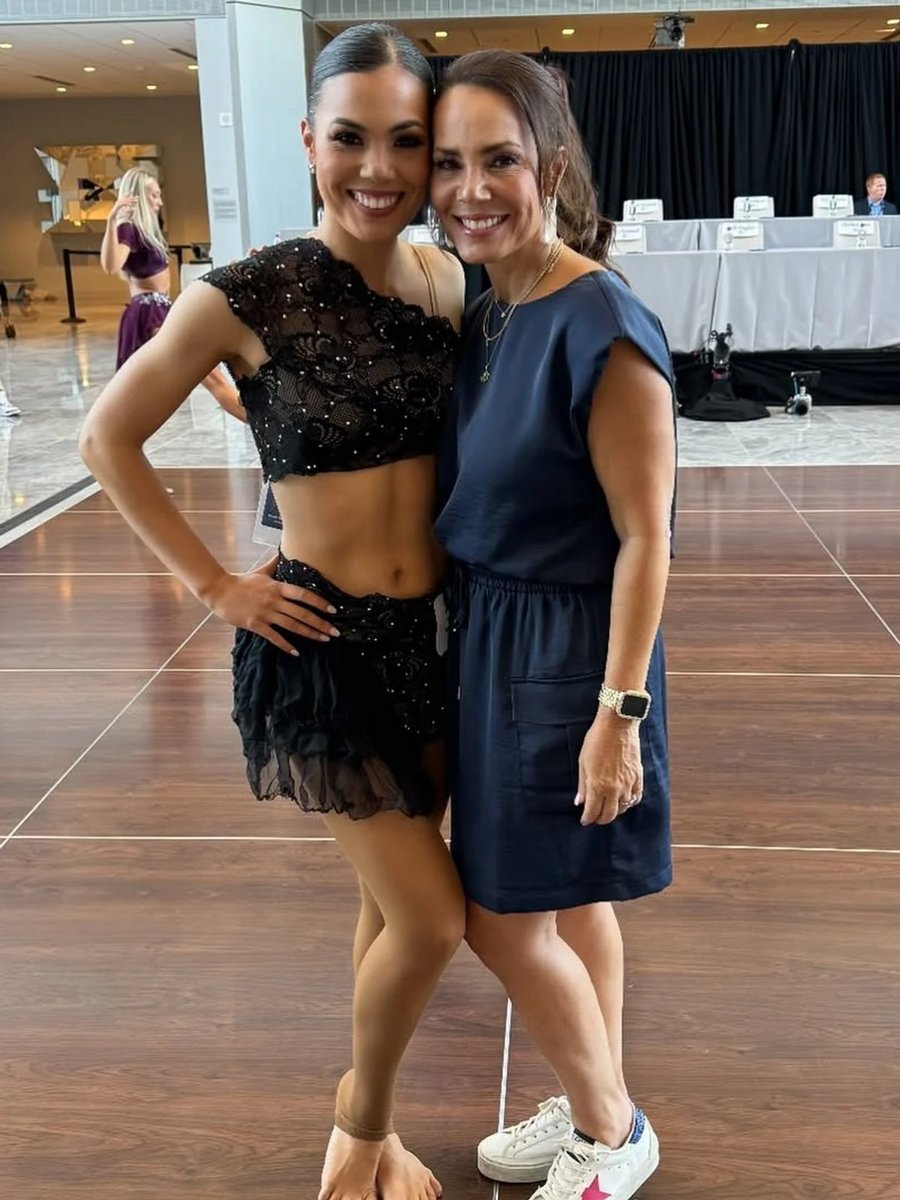 Dayton and her mum