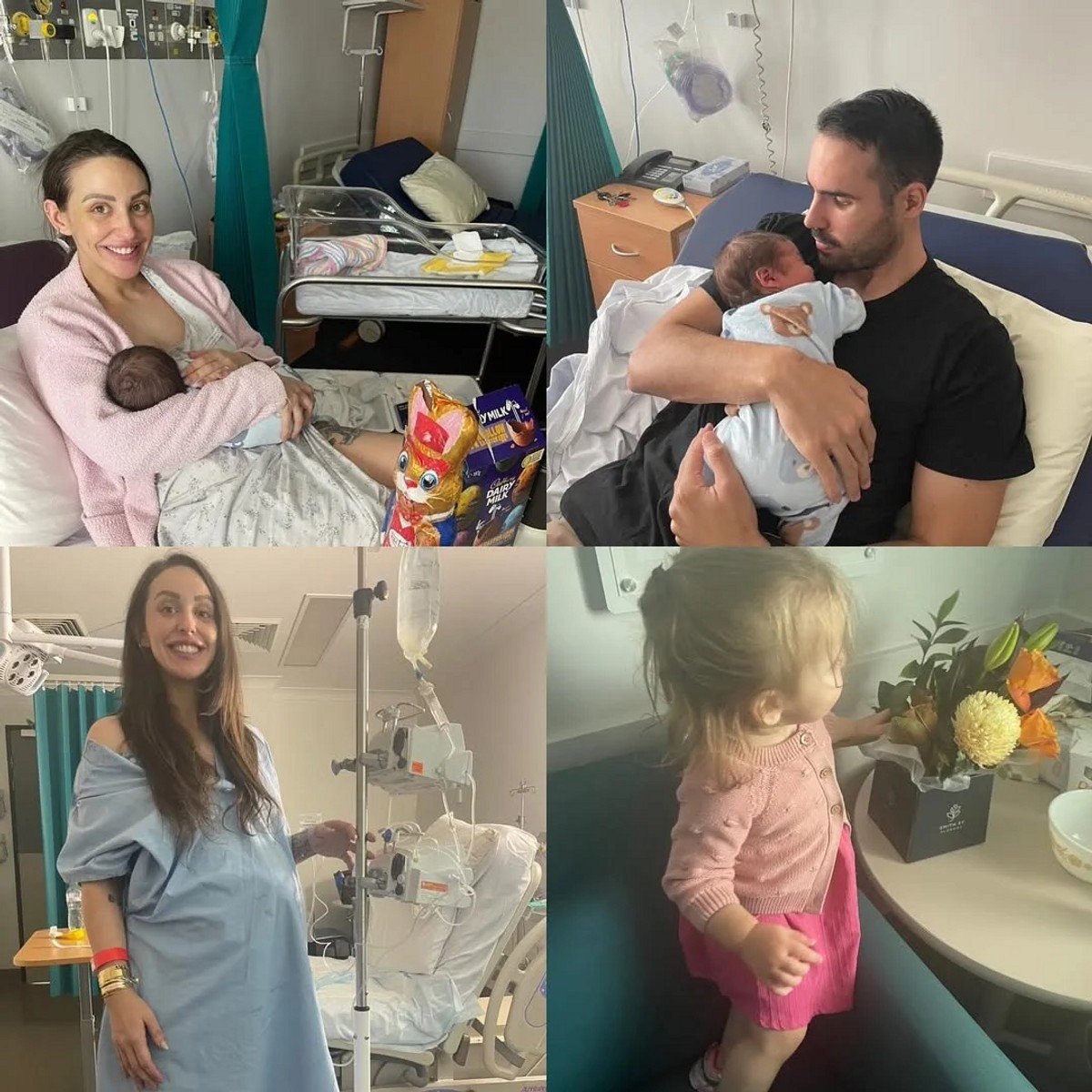 Lizzie Sobinoff and her family