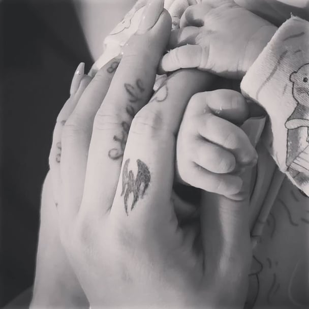 Kylie Baker newborn anouncement.
