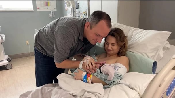 Ken Urker, Gypsy Rose Blanchard and their baby