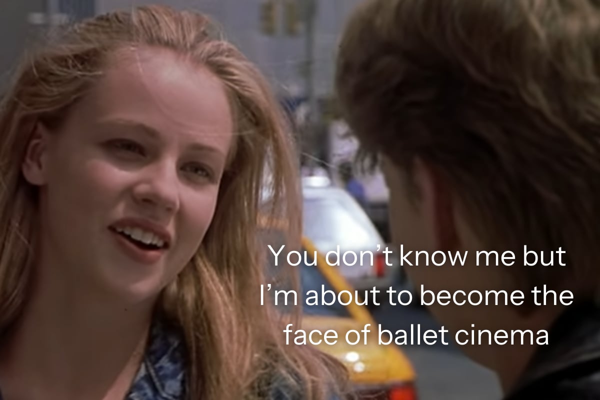 The 2000 ballet drama Center Stage is the best movie.