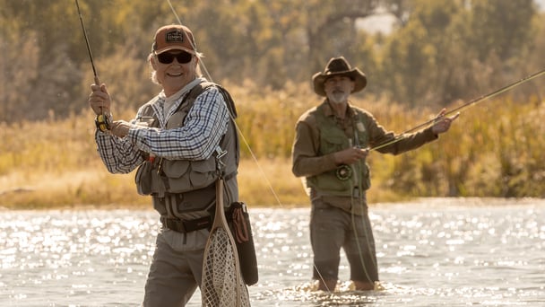 Kurt Russell and Mathew Fox in The Madison. Source: Paramount+.