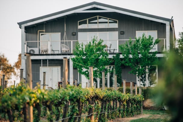 Accommodation at Mortimers Wines. Image: Supplied.