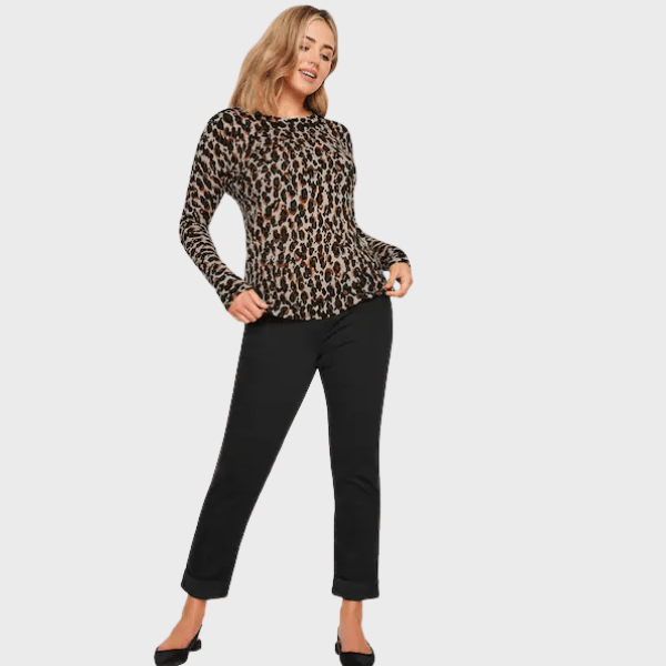 cotton-rich fabric jeans from M&Co