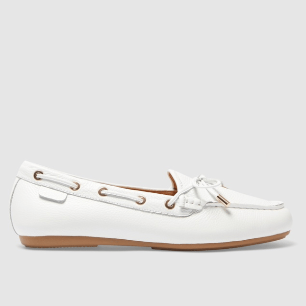 pebbled finish boat shoe from Easy Steps