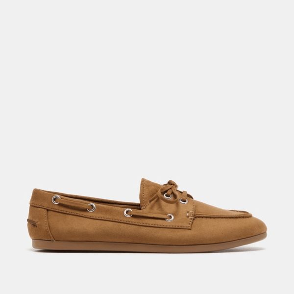 microsuede upper flat shoe from Therapy