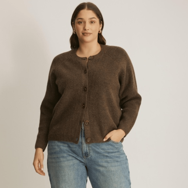 crew neckline cardigan from Atmos&Here Curvy