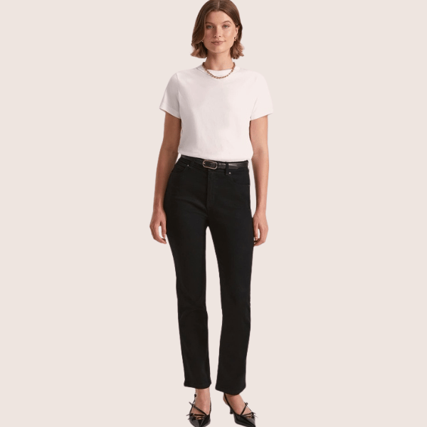 hiigh rise fit jeans from Saba