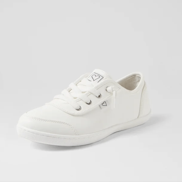casual white sneakers from I Love Billy