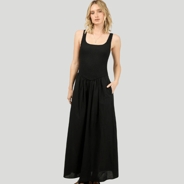 maxi dress in black from All About Eve