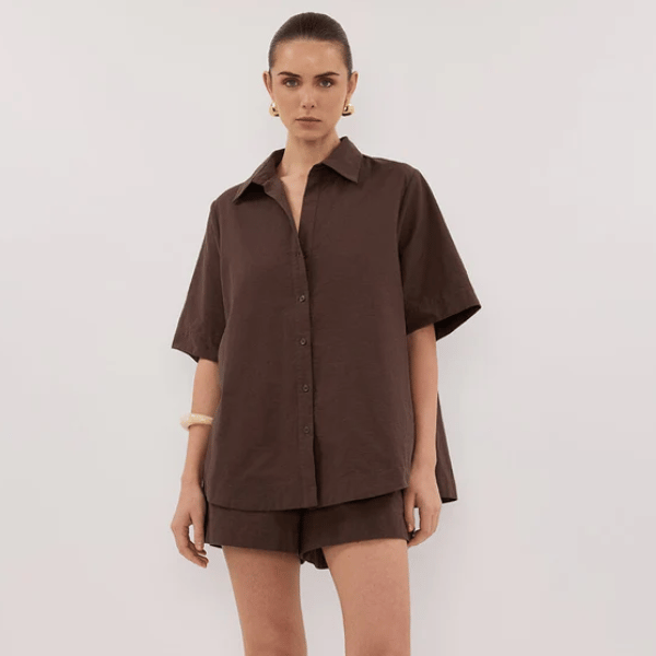 collared neckline shirt from Dissh