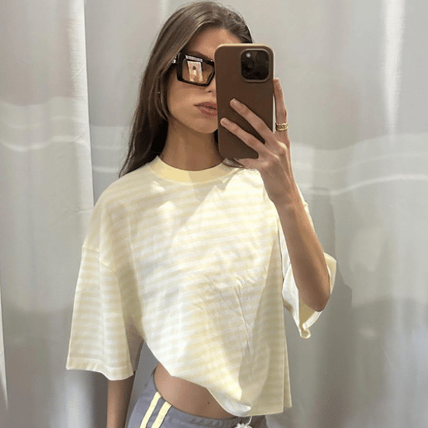crew neckline top from Lioness