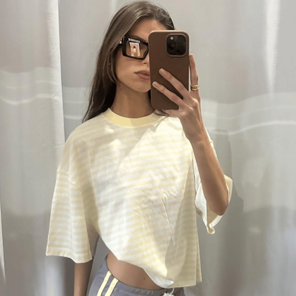 crew neckline top from Lioness