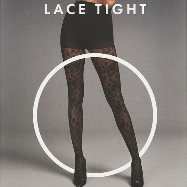 lace pattern tights from Voodoo
