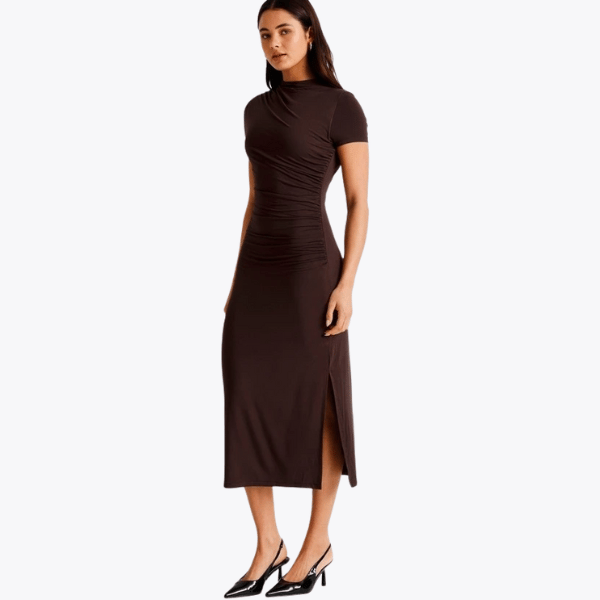 ultra-soft stretch jersey midi dress from Tokito