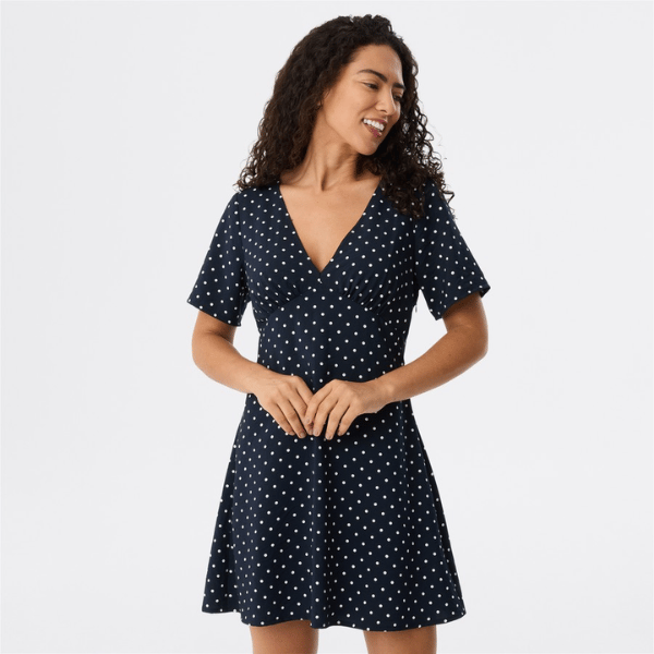 short sleeves mini dress from &me