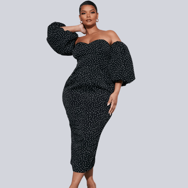 bodycon midi dress from Pretty Little Thing