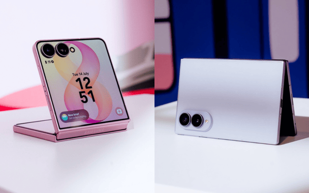 Samsung Galaxy Z Fold8 and Samsung Galaxy Z Flip8.