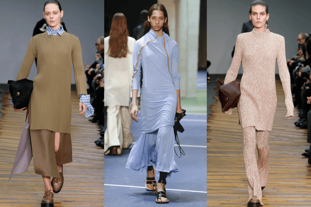 Looks from Phoebe Philo's collections for Celine.