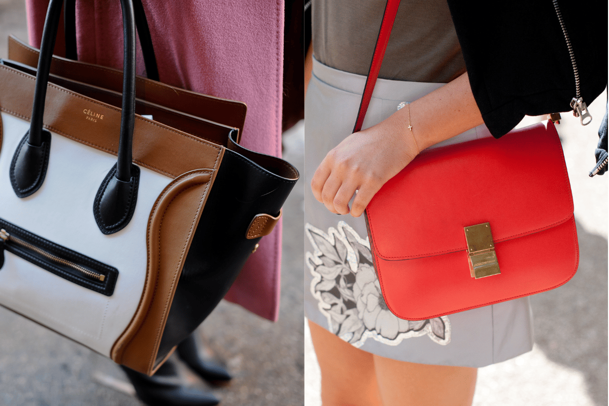  Celine bags were everywhere in the 2010s, especially on the street style scene.