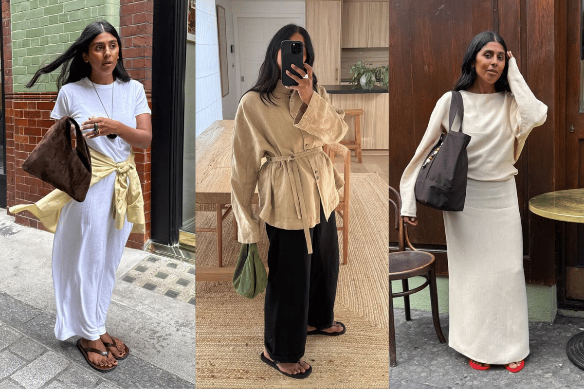 Influencer Monikh owns her relaxed aesthetic.