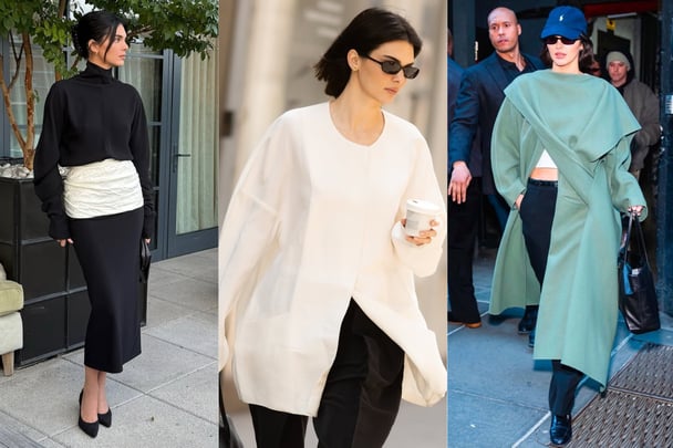 Kendall Jenner wears The Row, styled by Dani Michelle.