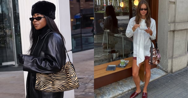 Influencers Lois Sterling and Luna Isabella adding a touch of animal print