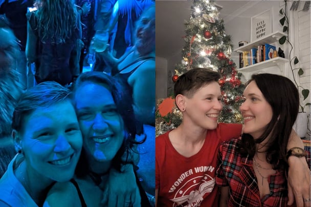 Jess and Lauren.