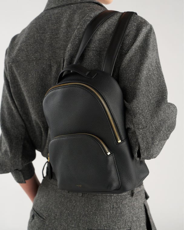 oroton-black-backpack