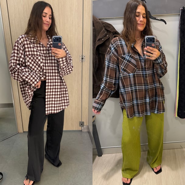 Affordable flannel shirts at Target and Best & Less.