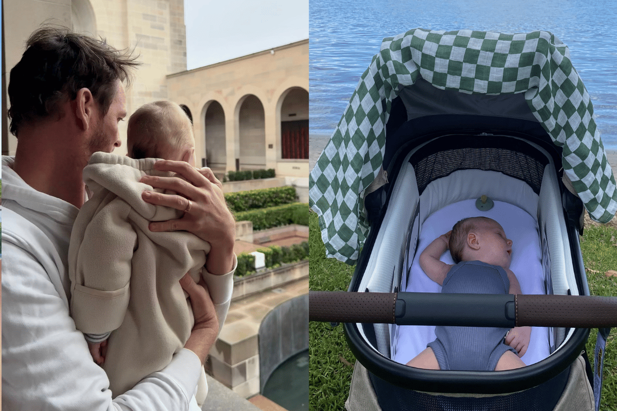samuel-bernard-with-son-stroller