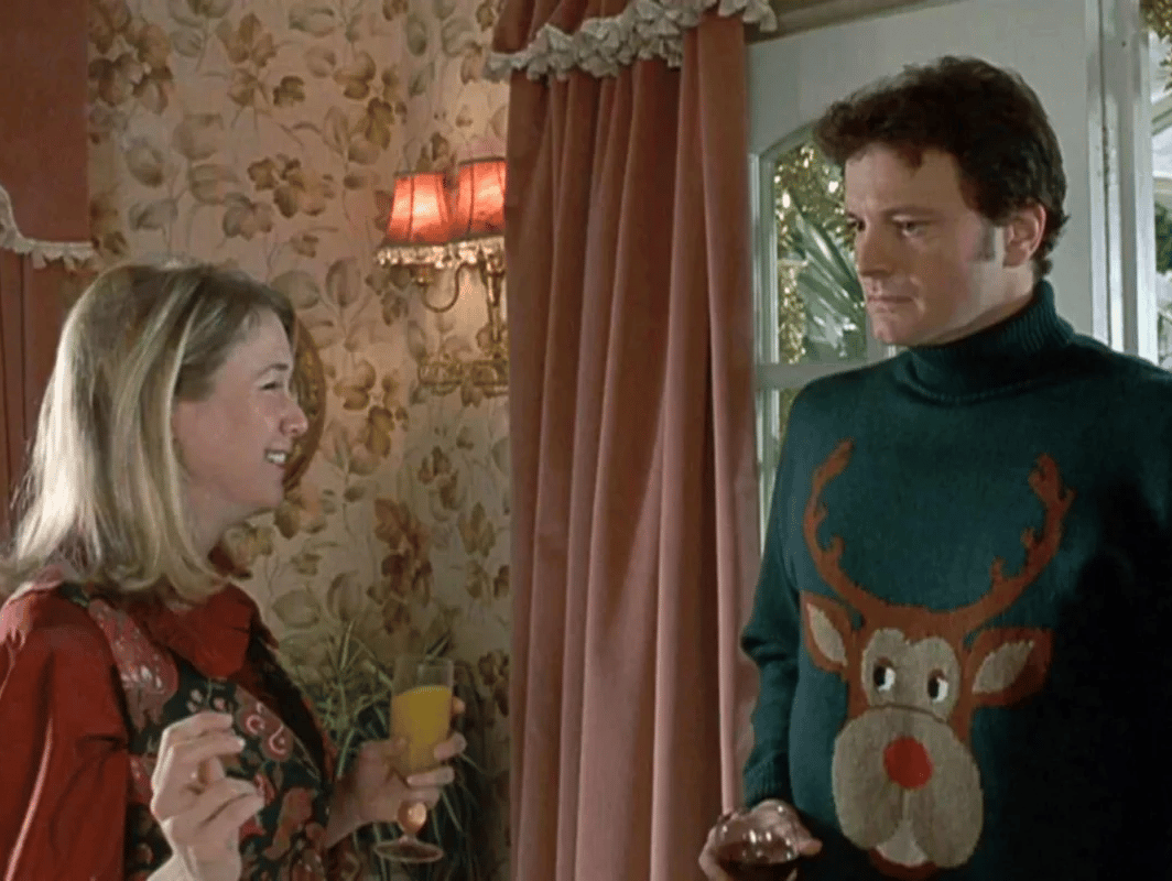 Bridget Jones and Mark Darcy from Bridget Jones' Diary