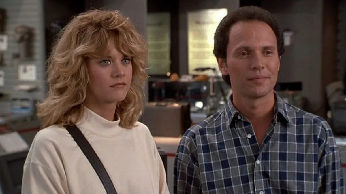 Meg Ryan and Billy Crystal in When Harry Met Sally.