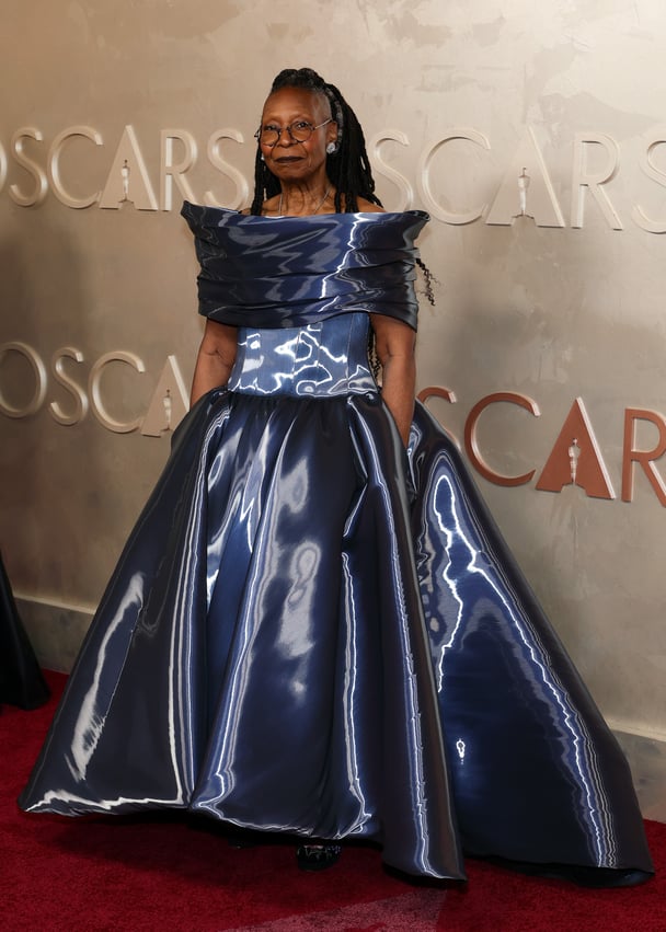 Whoopi Goldberg attends the 97th Annual Oscars at Dolby Theatre on March 02, 2025 in Hollywood, California