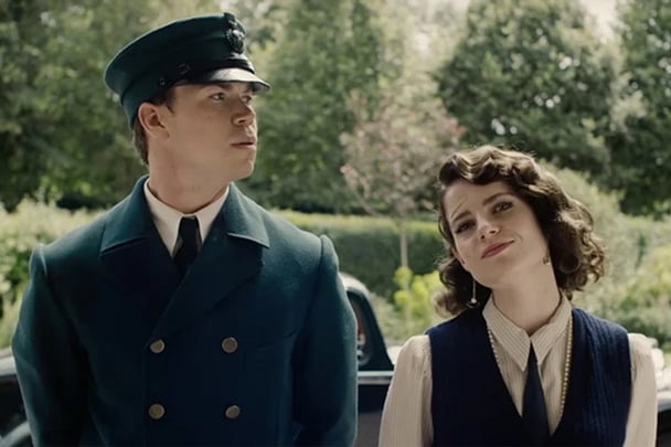 Will Poulter and Lucy Boynton in Why Didn't They Ask Evans?