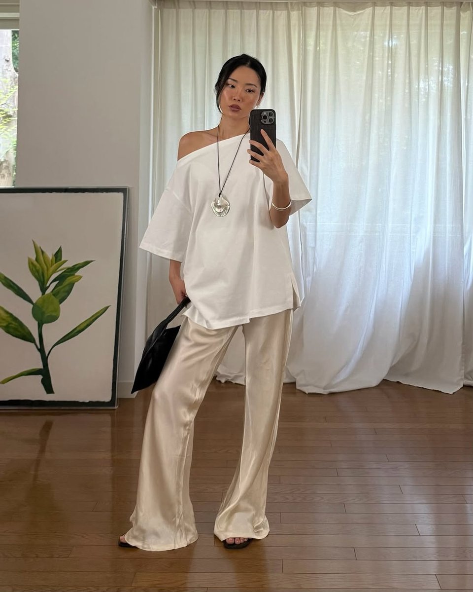 Emma Jang styles a Dissh outfit.
