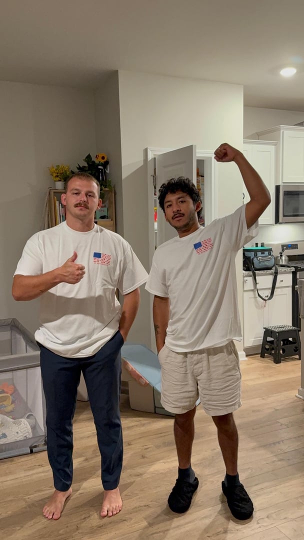 tyler-michael-matching-shirts