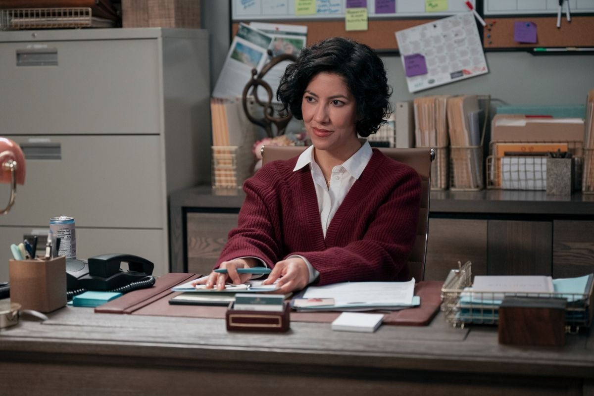 Stephanie Beatriz as Didi in Netflix's new show Man On The Inside.
