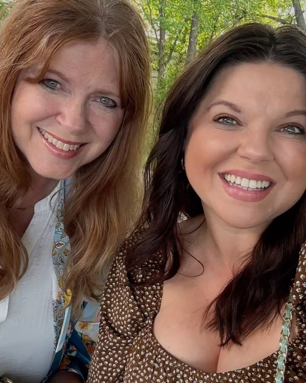 Deanna Duggar and her daughter Amy Duggar King.